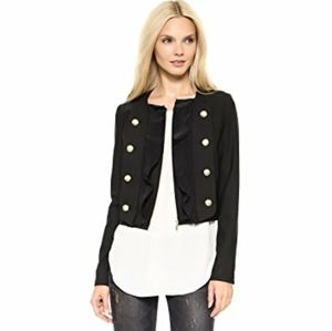 《 Marchesa 》 Voyage Ruffle Jacket